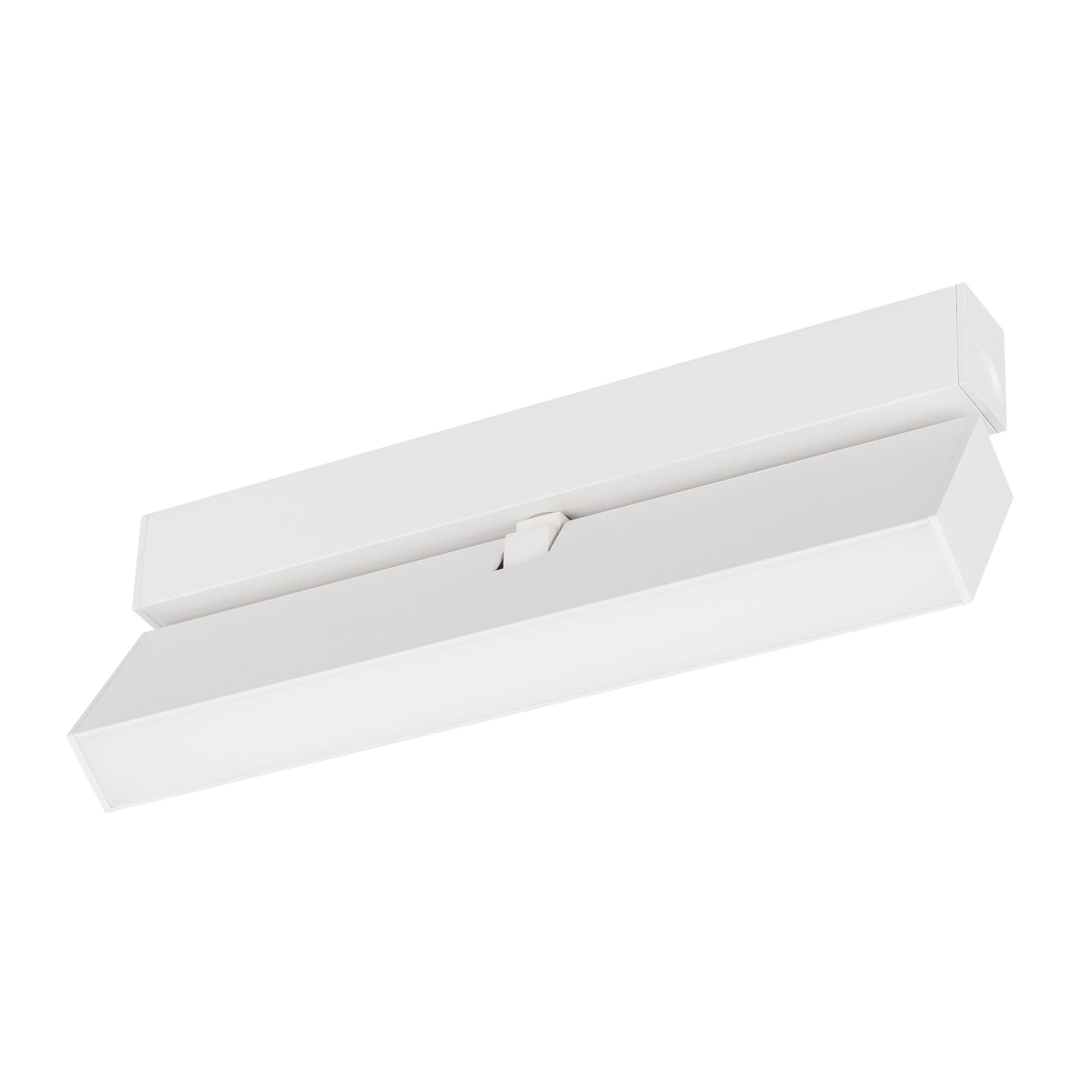 Светильник светодиодный трековый MAG-FLAT-FOLD-25-S200-6W Day4000 (WH, 100 deg, 24V) (ARL, IP20 металл, 5 лет)