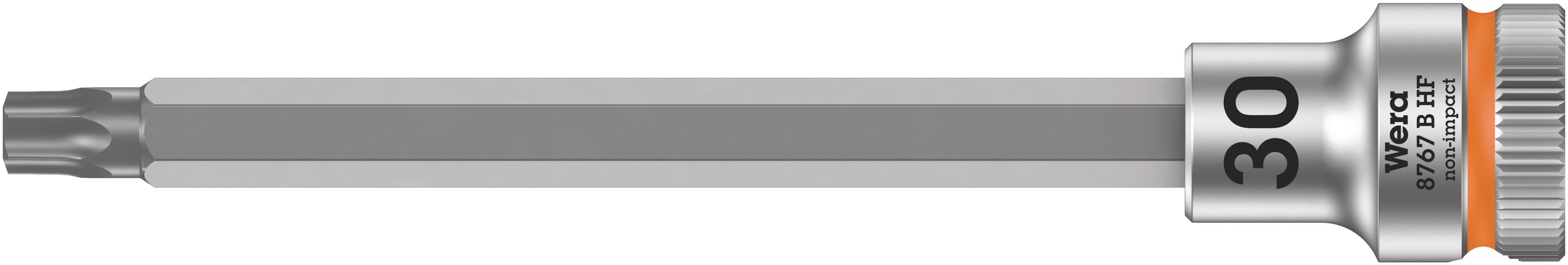Головка торцевая 8767 B HF TORX Zyklop со вставкой DR 3/8 с функцией фиксации крепежа TX 30X107 мм