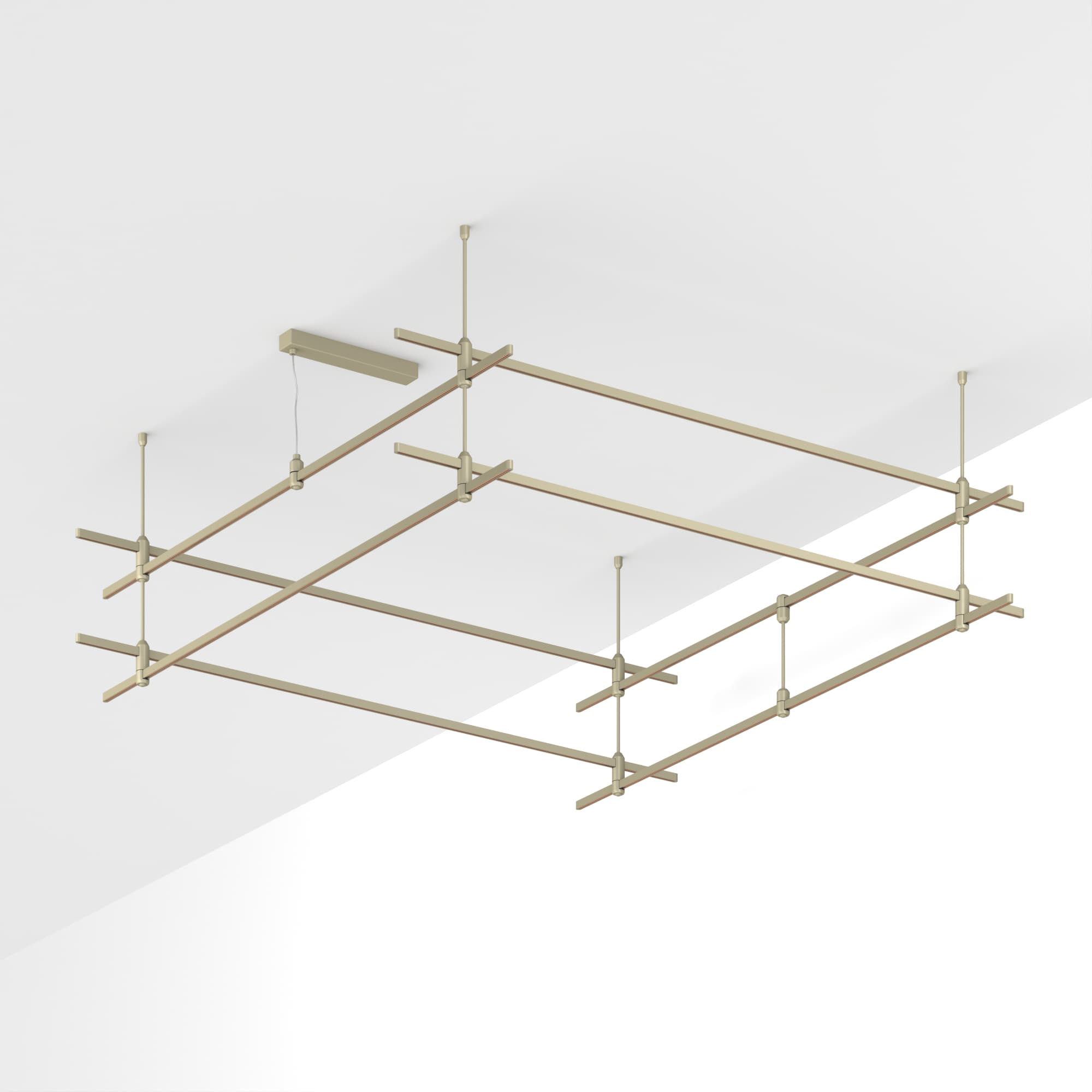 Трек ART-APRIORI-QUADRAT-2-ROD-400-2000x2000 (OG) (ARL, IP20 металл, 3 года)