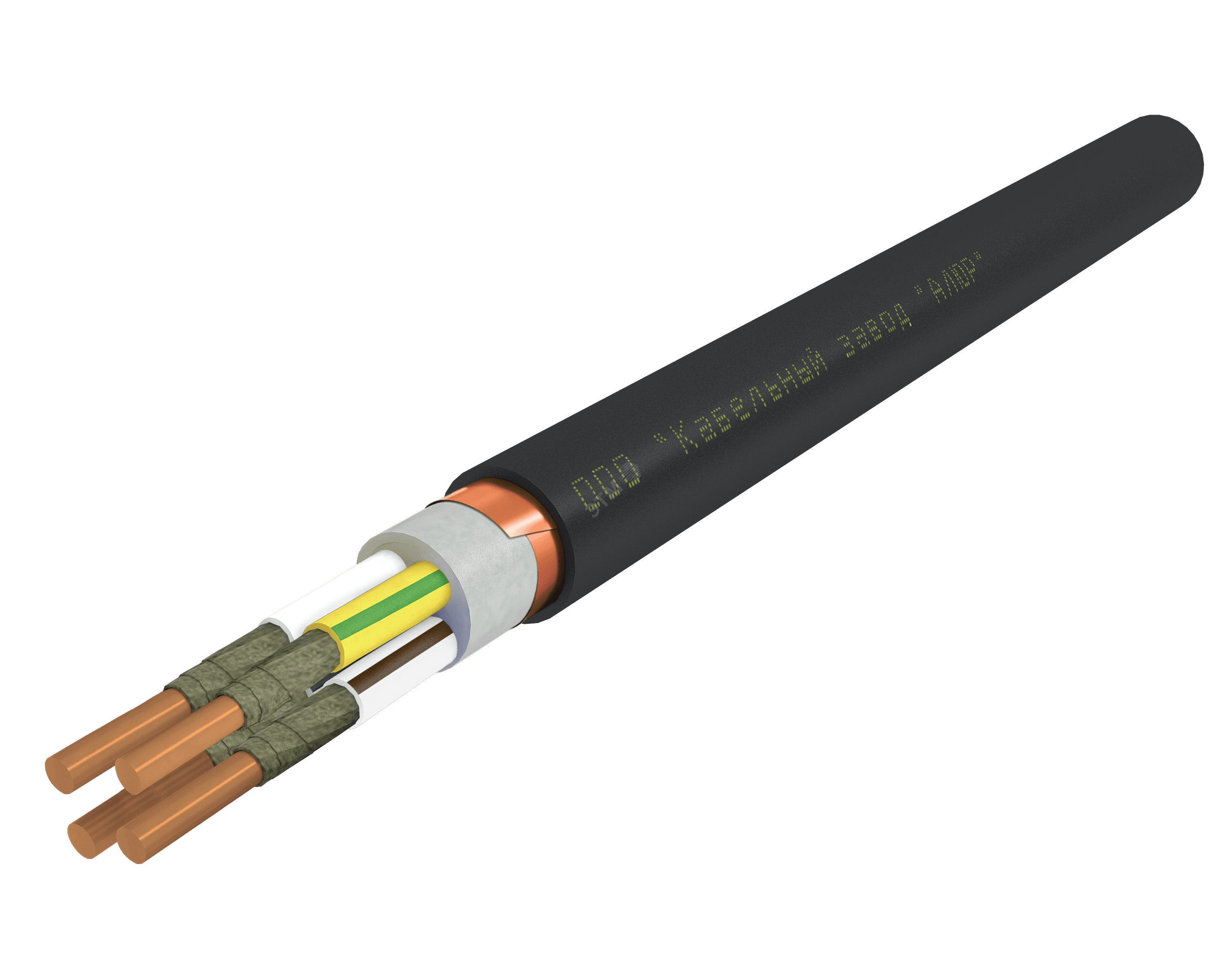 Кабель силовой ВВГЭнг(А)-FRLS 4х16.0 ок(PE)-1 Ч. бар