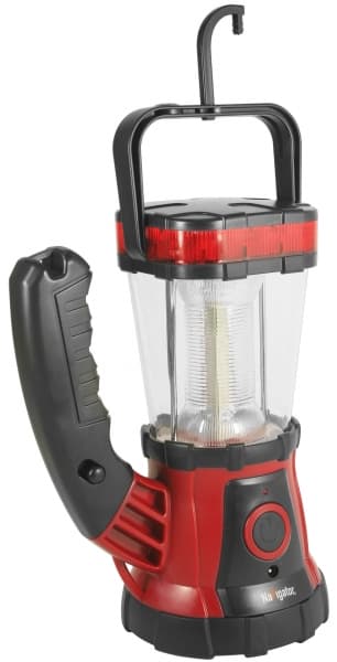 Фонарь светодиодный NPT-CA08-ACCU 19+24LED аккумуляторный кемпинговый пластик+резина