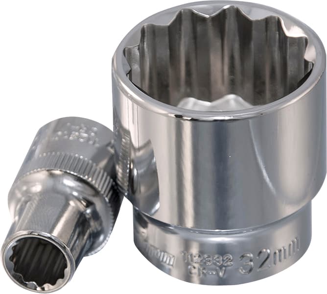 Головка торцевая 12-гранная 1/2''DR, 21 мм