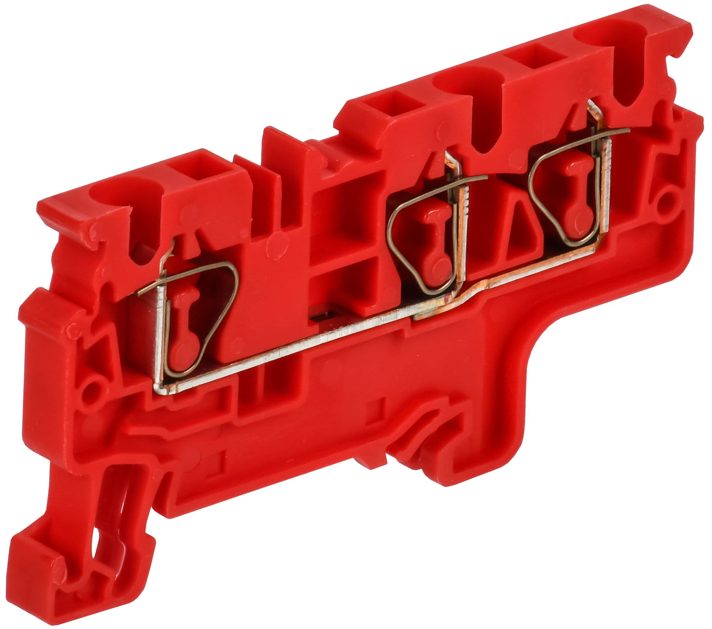 ARMAFIX Клемма пружинная CX4-3 трехконтактная красная IEK