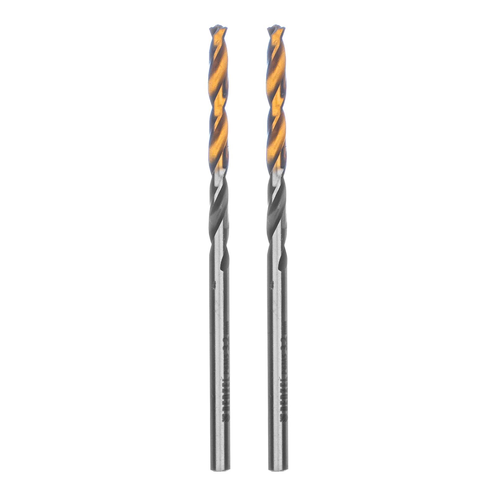 Сверло спиральное по металлу 3,2 x 65мм, Р6М5, Golden Tip, многогранная заточка, 2шт.