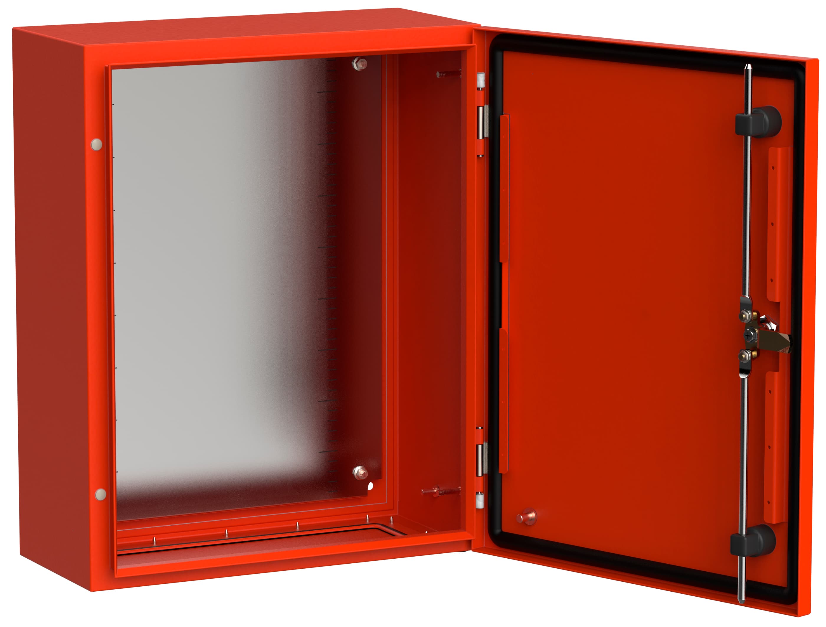 TITAN 5 Корпус металлический ЩМП-60.40.20 УХЛ1 IP66 RAL3020 красный IEK