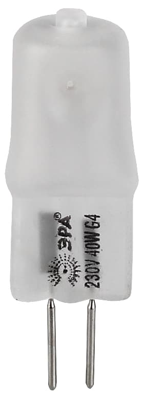 Лампа накаливания галогенная G4-JCD-40W-230V-FR (галоген, капсула, 40Вт, нейтр, G4) (100/1000/35000)