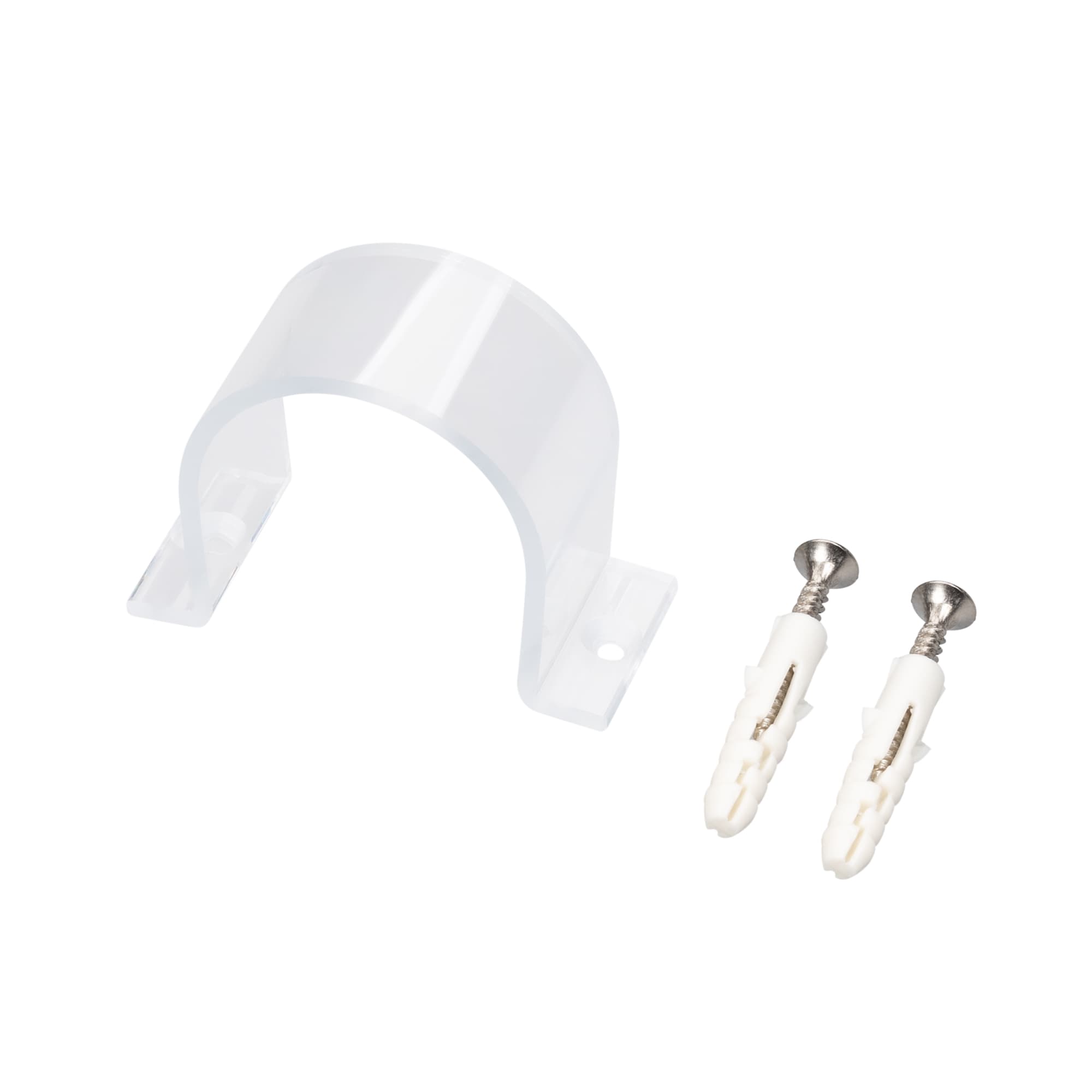 Держатель MOONLIGHT-D30-CLIP-TN CLEAR (ARL, Пластик)