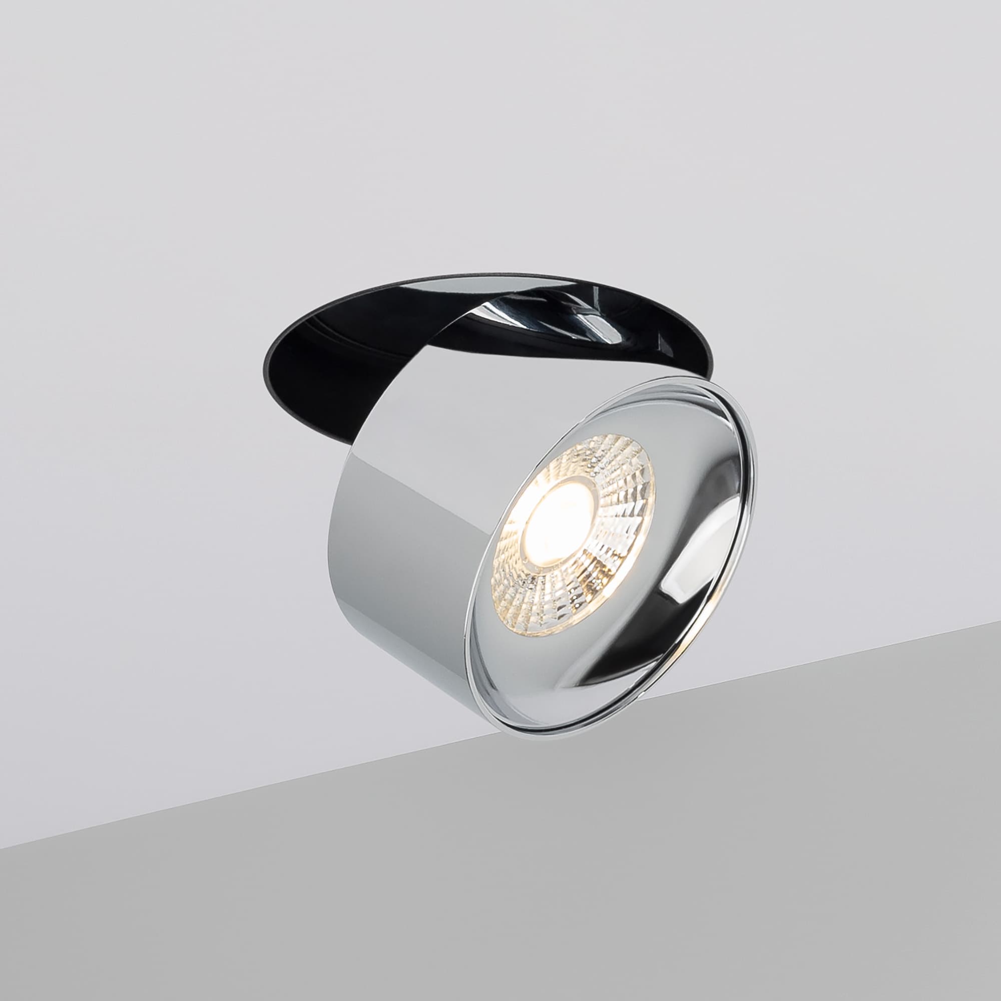 Светильник светодиодный SP-PLURIO-BUILT-TRIMLESS-R120-9W Warm3000 (BK-CHR, 36 deg, 230V) (ARL, IP20 Металл, 3 года)