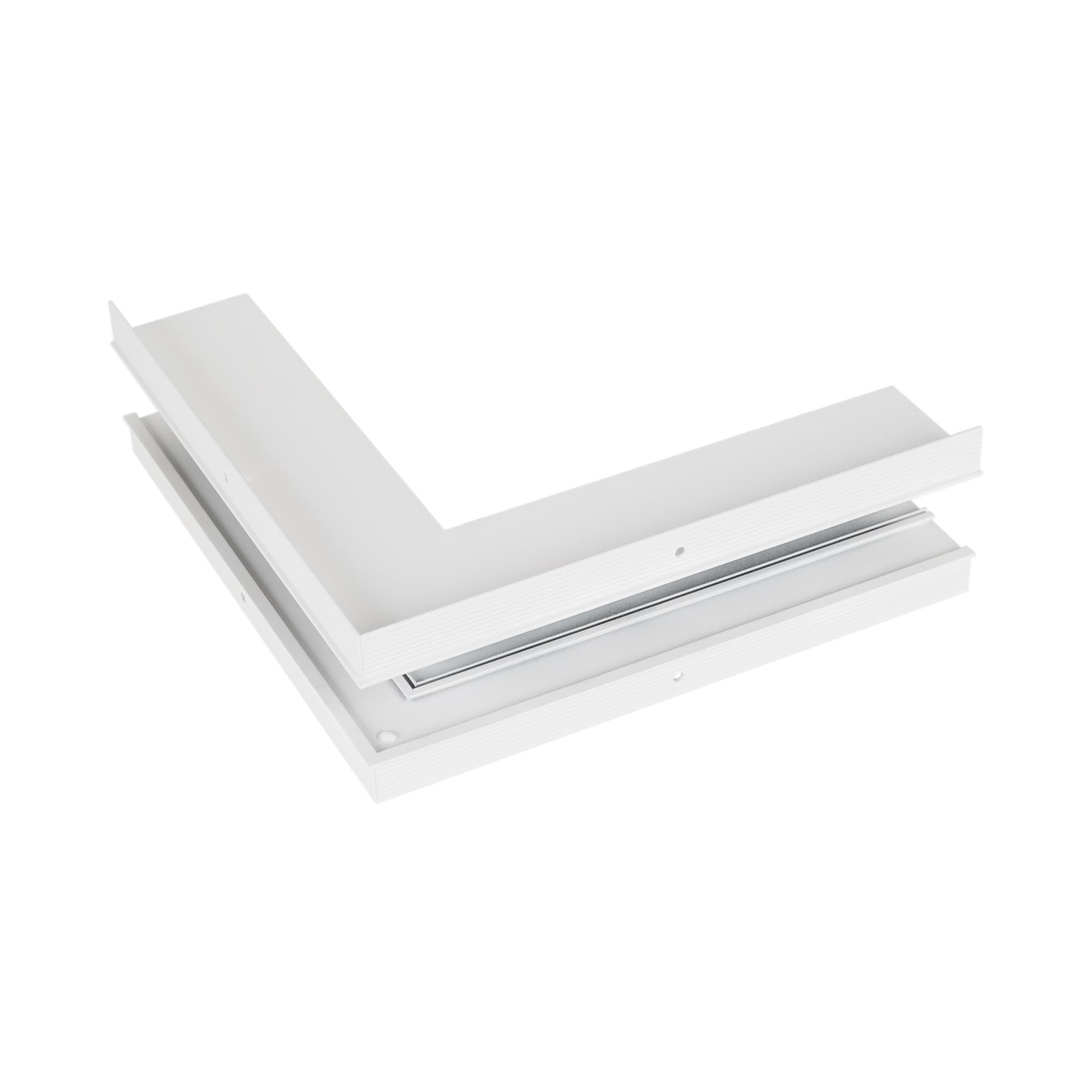 Коннектор угловой MAG-CON-4560-F-L90-EXT (WH, внешний) ( IP20 Металл, 3 года)