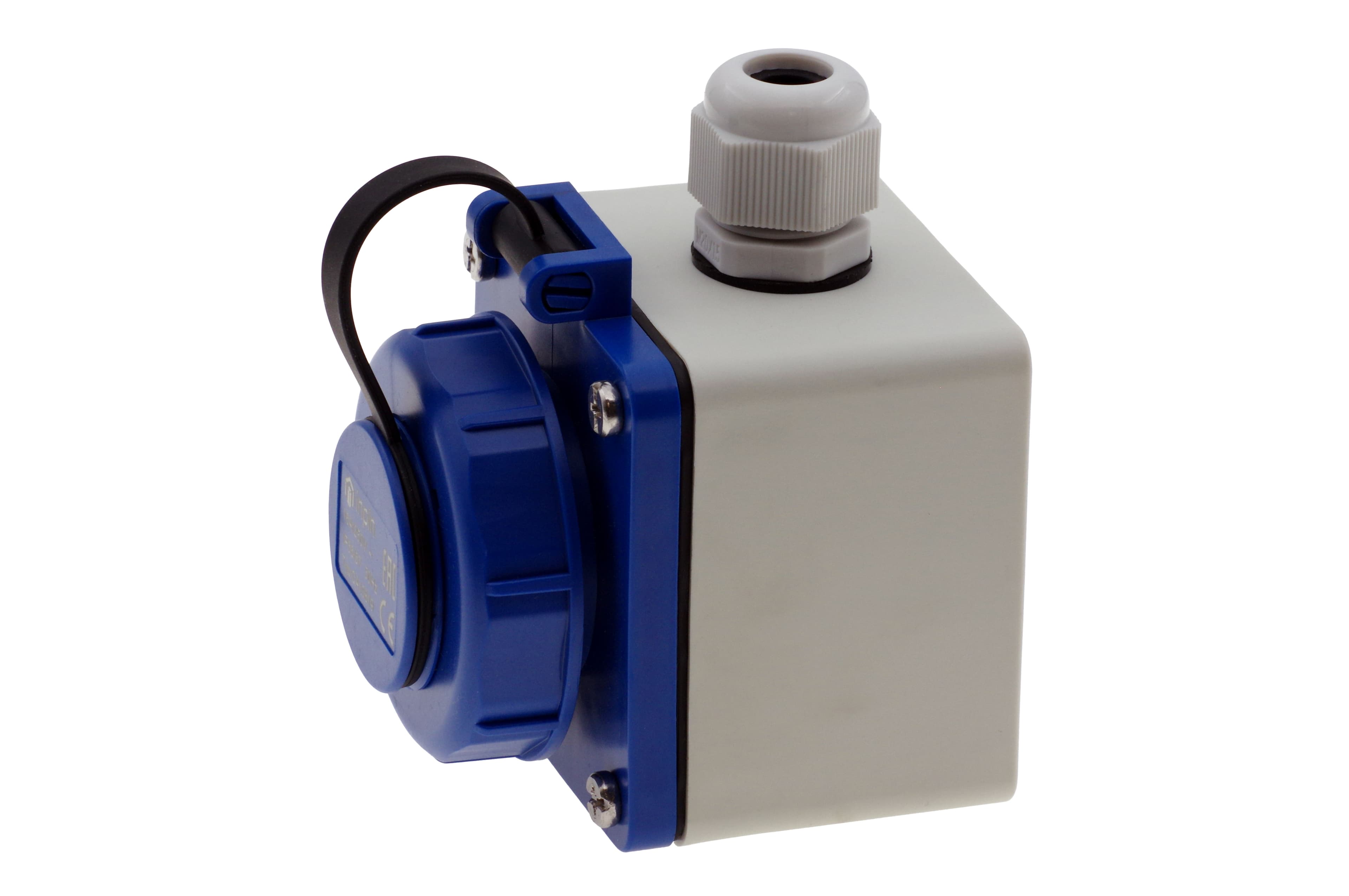Розетка настенная 16А/250V/2P+E/IP66/67