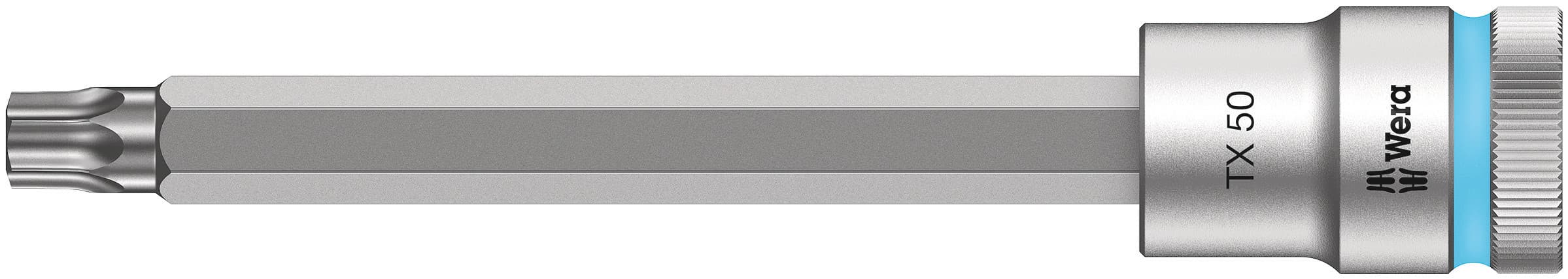 Головка торцевая со вставкой 8767 C HF TORX Zyklop DR 1/2 с фиксацией крепежа TX 50X140 мм