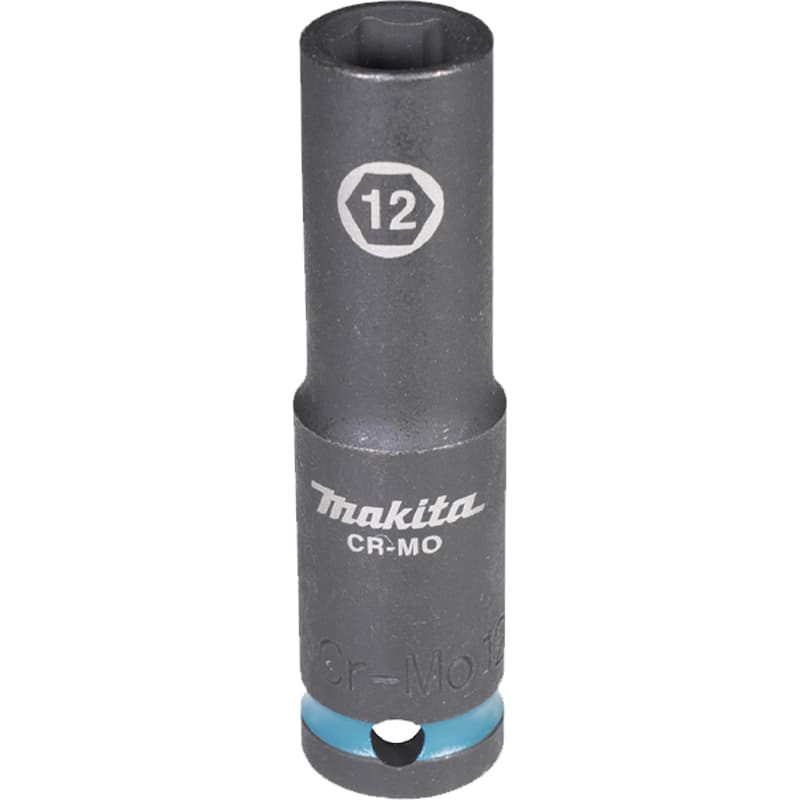 Головка торцовая ударная удлиненная Impact Black 1/2'' 12x81,5 мм