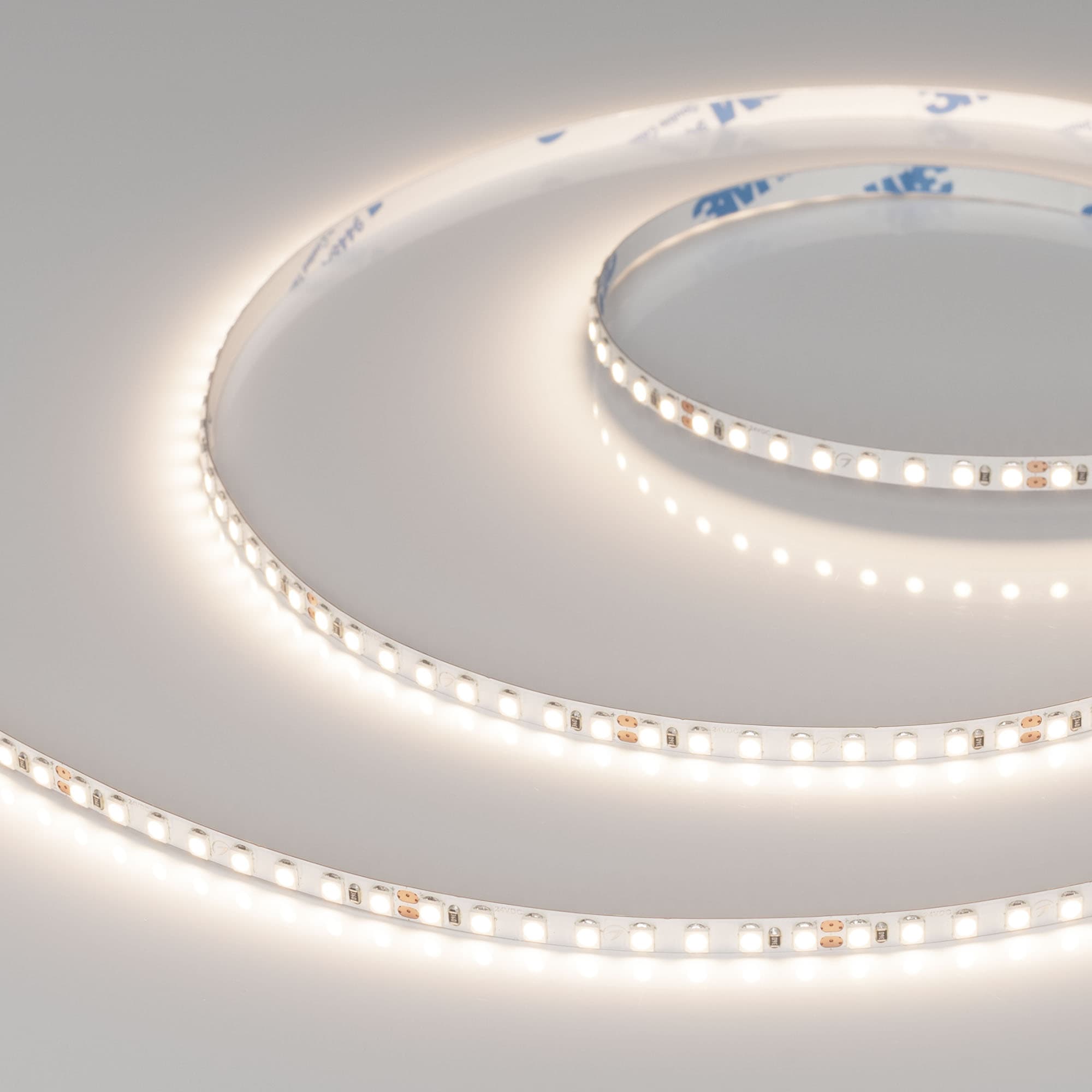 Лента светодиодная 9.6 Вт/м 24В 3500K IP20 160LED/м RT-A160-5mm SMD 2835 5 м
