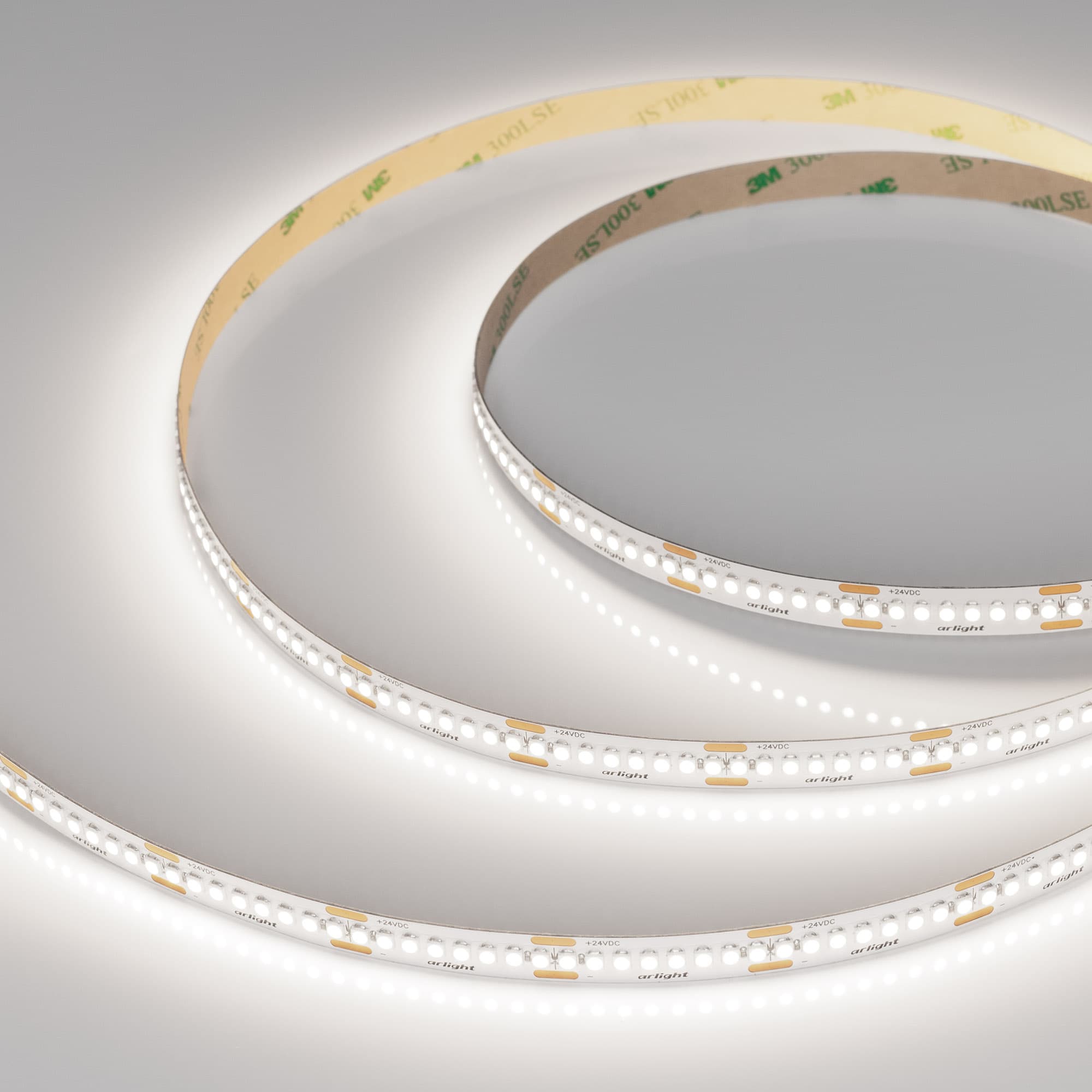 Лента светодиодная 19 Вт/м 24В IP20 5000K 240LED/м UL/RTW-A240-10-12mm SMD 2835 5 м