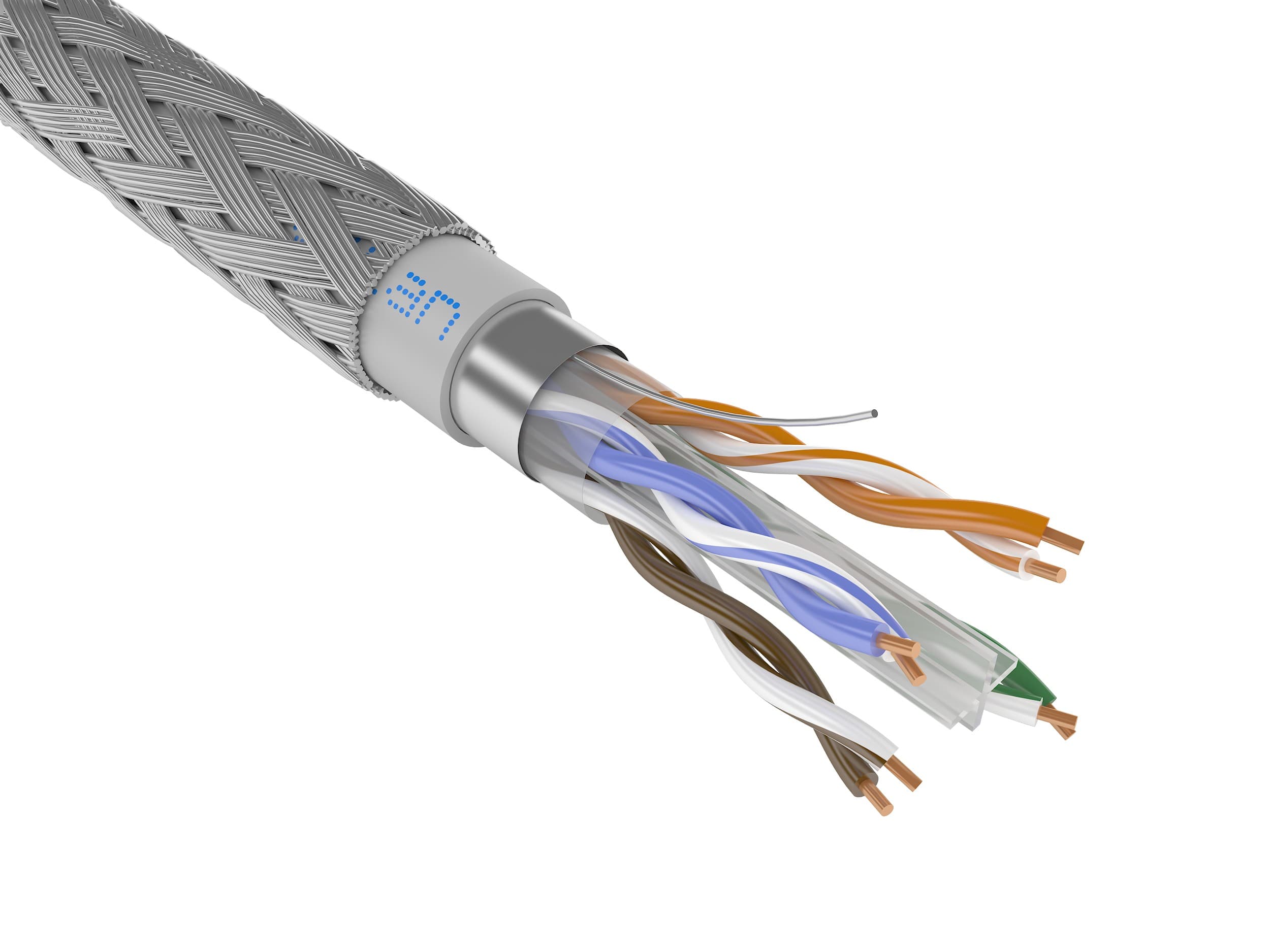 Витая пара ParLan ARM F/UTP Cat 5e PVCLS нг(A)-FRLS 4х2х0.52