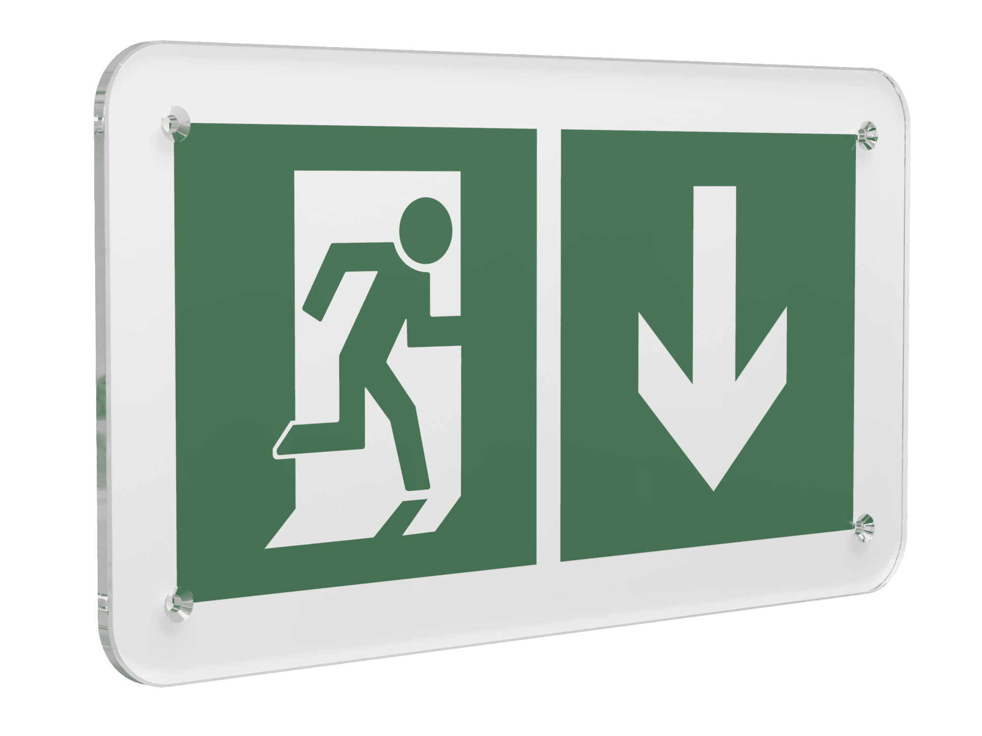Знак безопасности PS-33186.E39''Указ. двери эвакуац. выхода (прав.)''