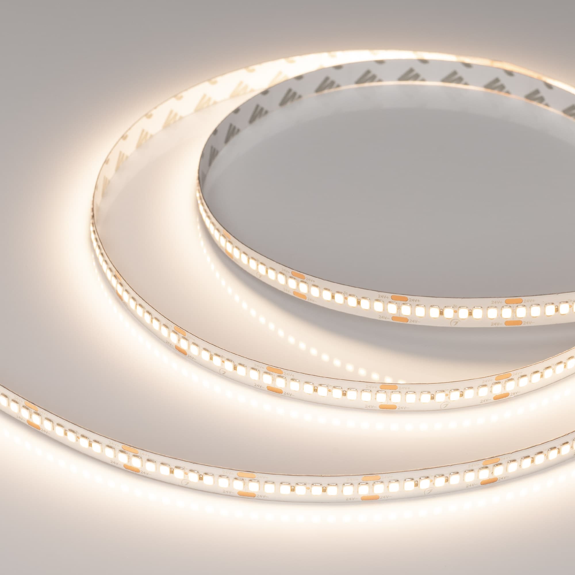 Лента светодиодная 22 Вт/м 24В IP20 3500K 240LED/м RT-A240-10mm SMD 2835 5 м