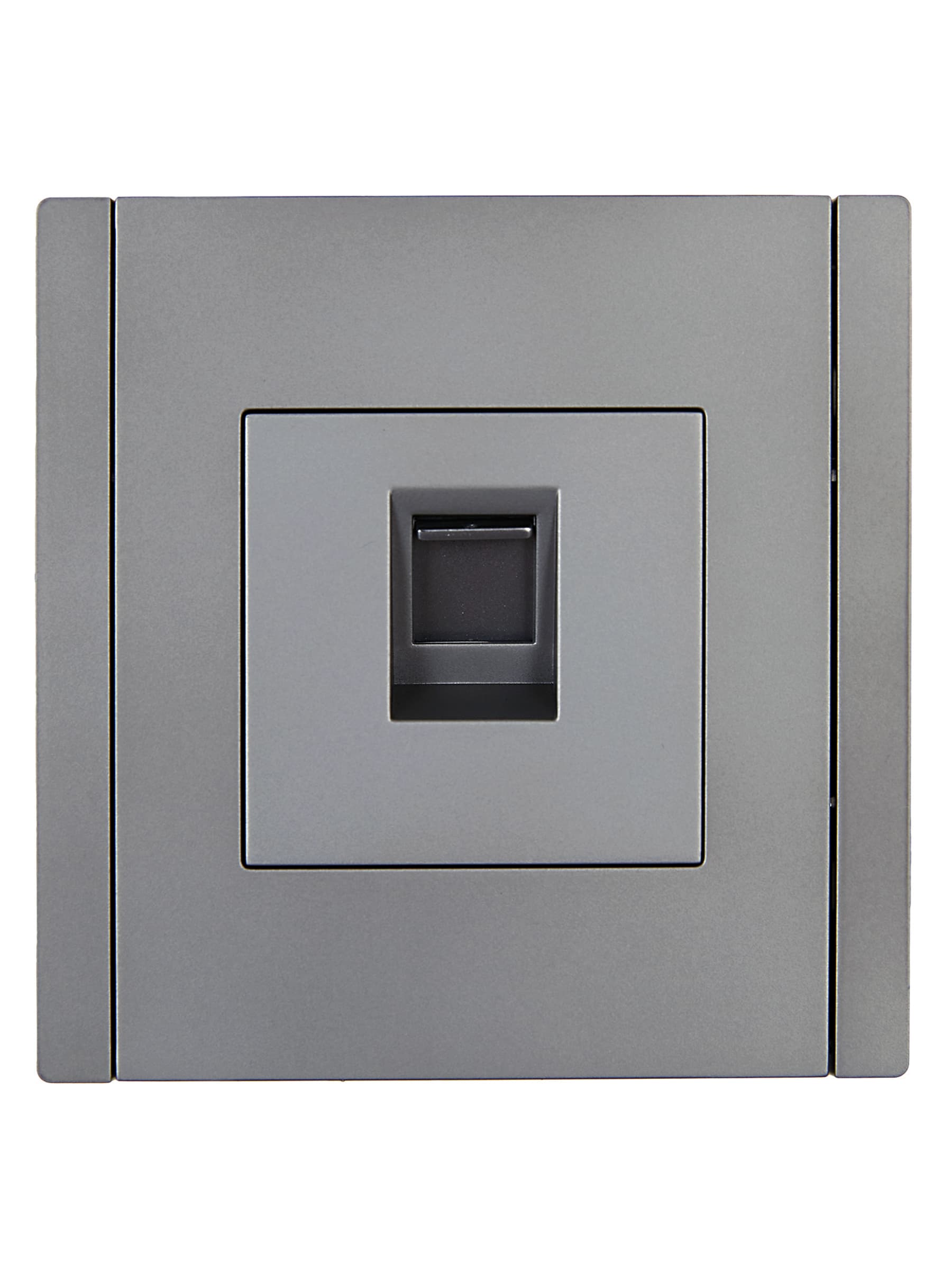 FORTE&PIANO Розетка компьютерная RJ45 кат.5E FP532 сталь IEK