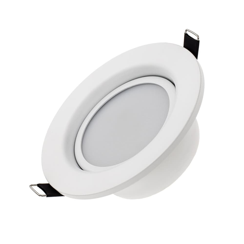 Светильник светодиодный LTD-80WH 9W Warm White 120deg (ARL, IP40 металл, 3 года)